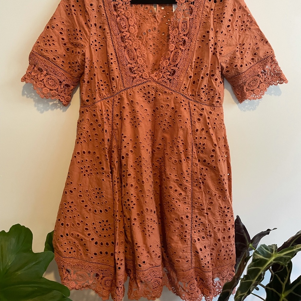 NWT Free People x Nightcap Clothing Eyelet Dress